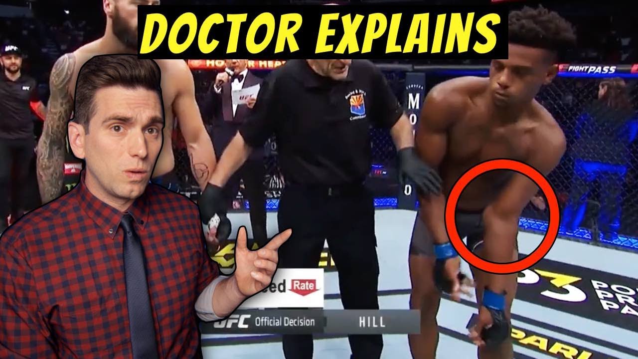 Nasty Elbow Injury To Jamahal Hill Doctor Explains Ufc 263 Injury Youtube