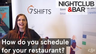 How do you schedule your restaurant? | Nightclub & Bar Show 2019