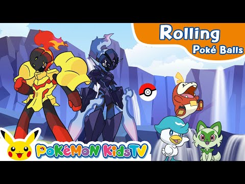 Rolling Poké Balls: Paldea Region | Pokémon Fun Video | Pokémon Kids TV​