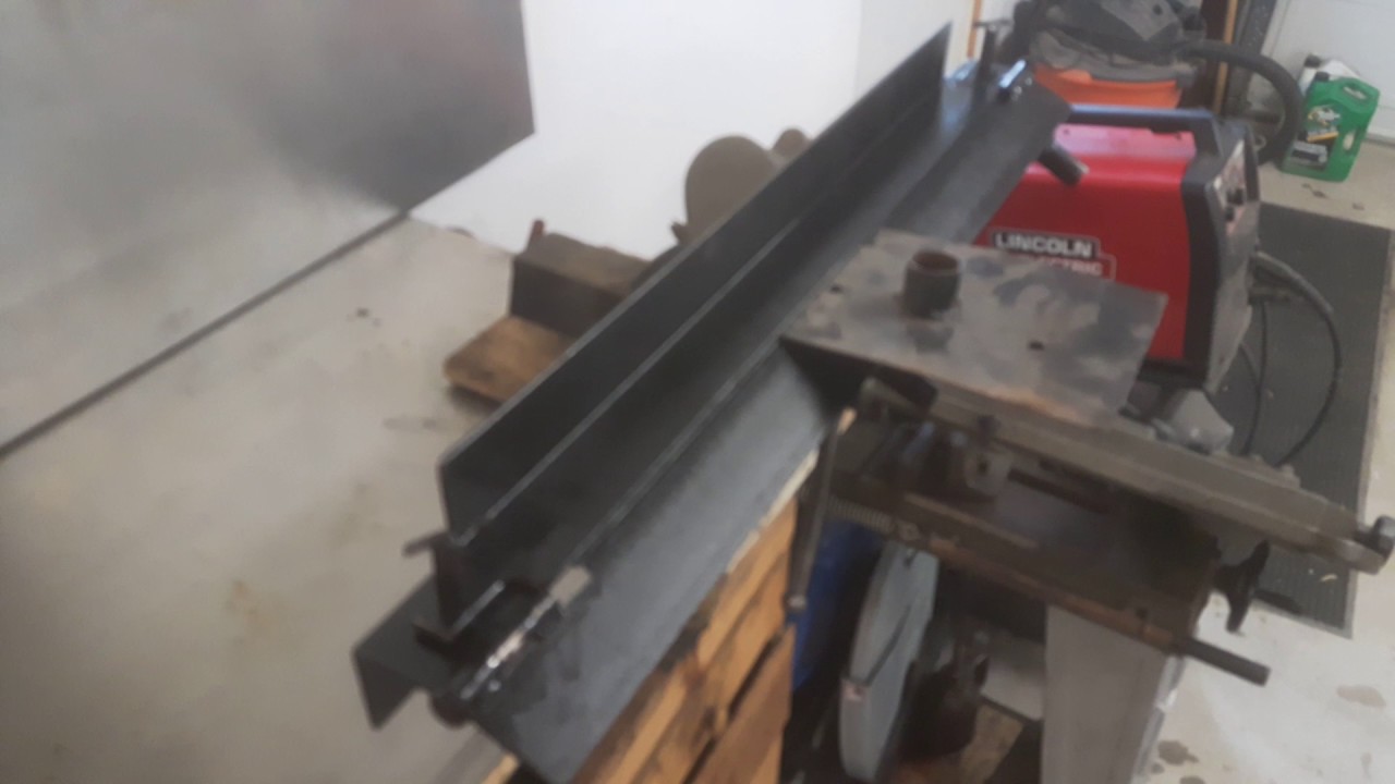 Diy sheet metal brake YouTube