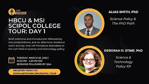 Science & Technology Policy 101 | Deborah Stine | HBCU Tour | National Science Policy Network - NSPN - DayDayNews