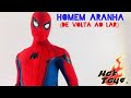 Hottoys HOMEM ARANHA (De volta ao lar) ToySapiens EX Unbox & Review PT-BR