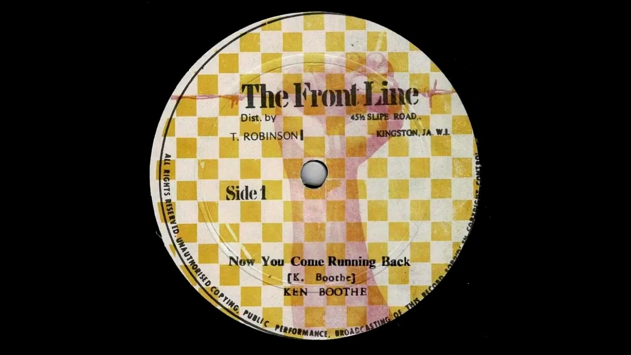 Ken Boothe - Now You Come Running Back - YouTube