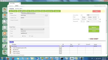How to delete invoice