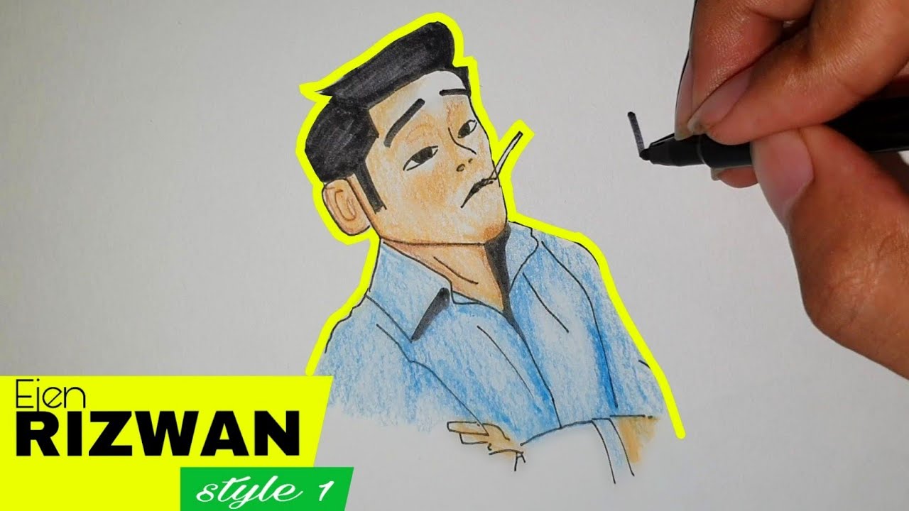Agen Rizwan Lukis Ejen Ali : Ejen Rizwan | Draw Rizwan - YouTube
