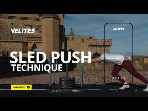 Sled Push HYROX Technique: How to Push Harder, Faster and Without Burning Out