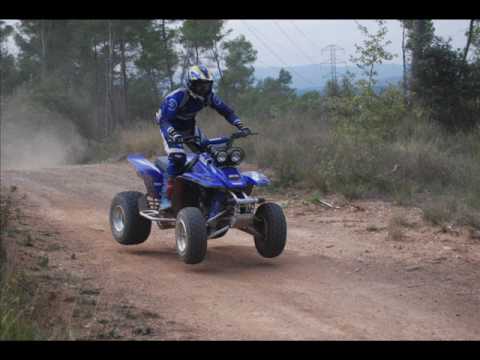 Yamaha warrior 350 at enduro track