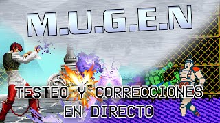Noche Retro #22 | Probando mis MUGENs y Corrigiendo bugs