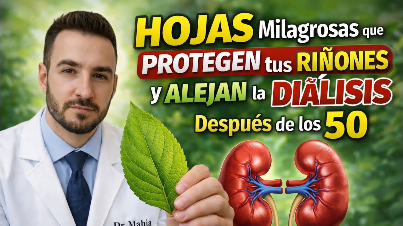 HOJAS Milagrosas que PROTEGEN tus RIÑONES y ALEJAN la DIÁLISIS Después de los 50