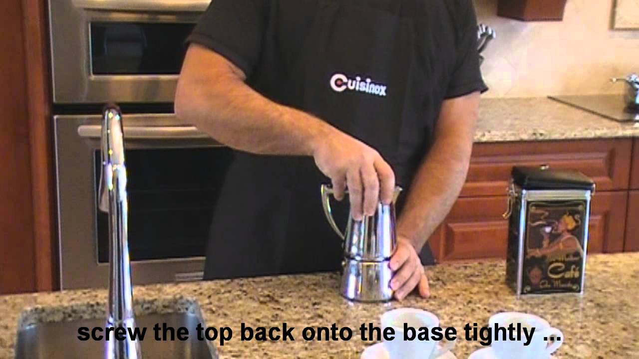 Cuisinox Roma Stovetop Moka Pot Espresso Maker Review - Buy Side from WSJ