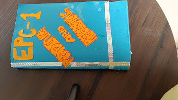 EPC-1 Reading and reflecting on text (English medium file)