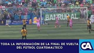 Transmisión especial de la final del fútbol guatemalteco