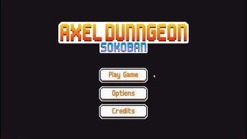 Axel Dungeon Sokoban Walkthrough