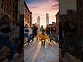 Subway rooftop moves got the whole city watching… young dancers turned the train into a stage! 🚆🔥