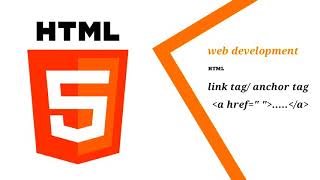 Web development course using a link tag and anchor tag