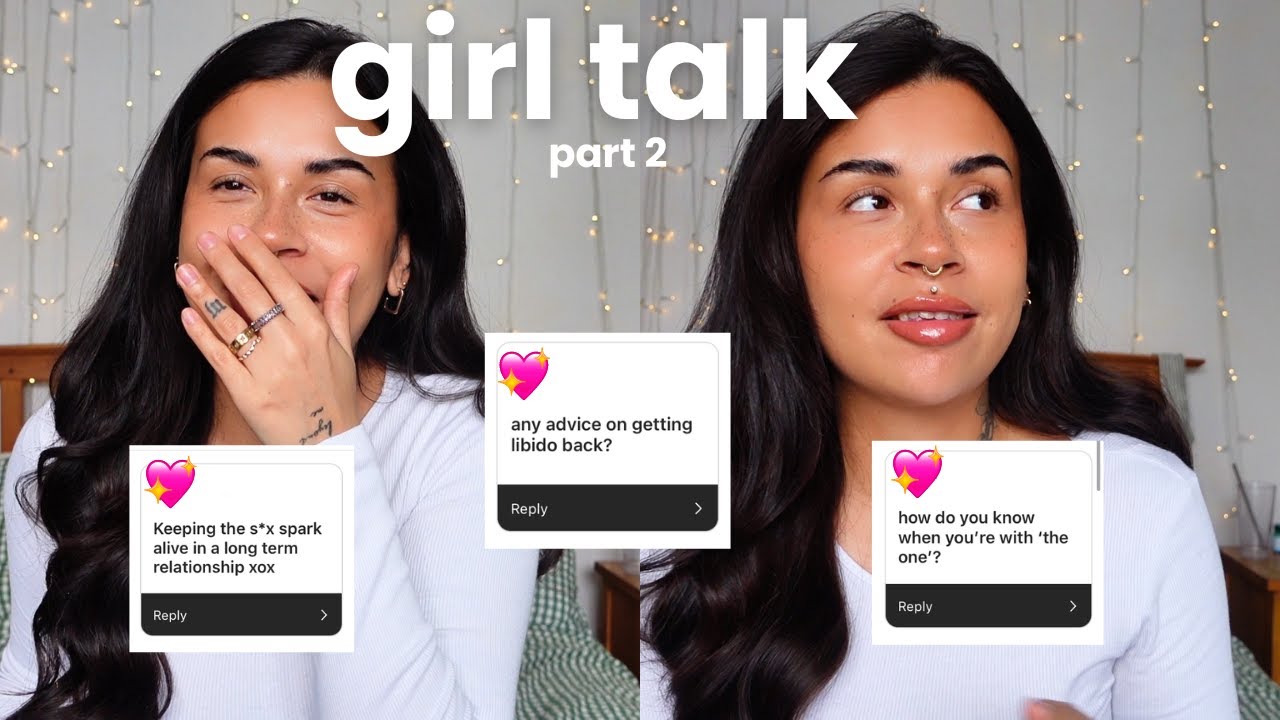 answering your TMI girl talk questions! 💘 part 2 YouTube