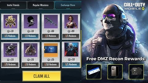 How to Get Free Ghost - Plasma, Lucky Draw Tickets, Evil Science Crate and More in DMZ Recon