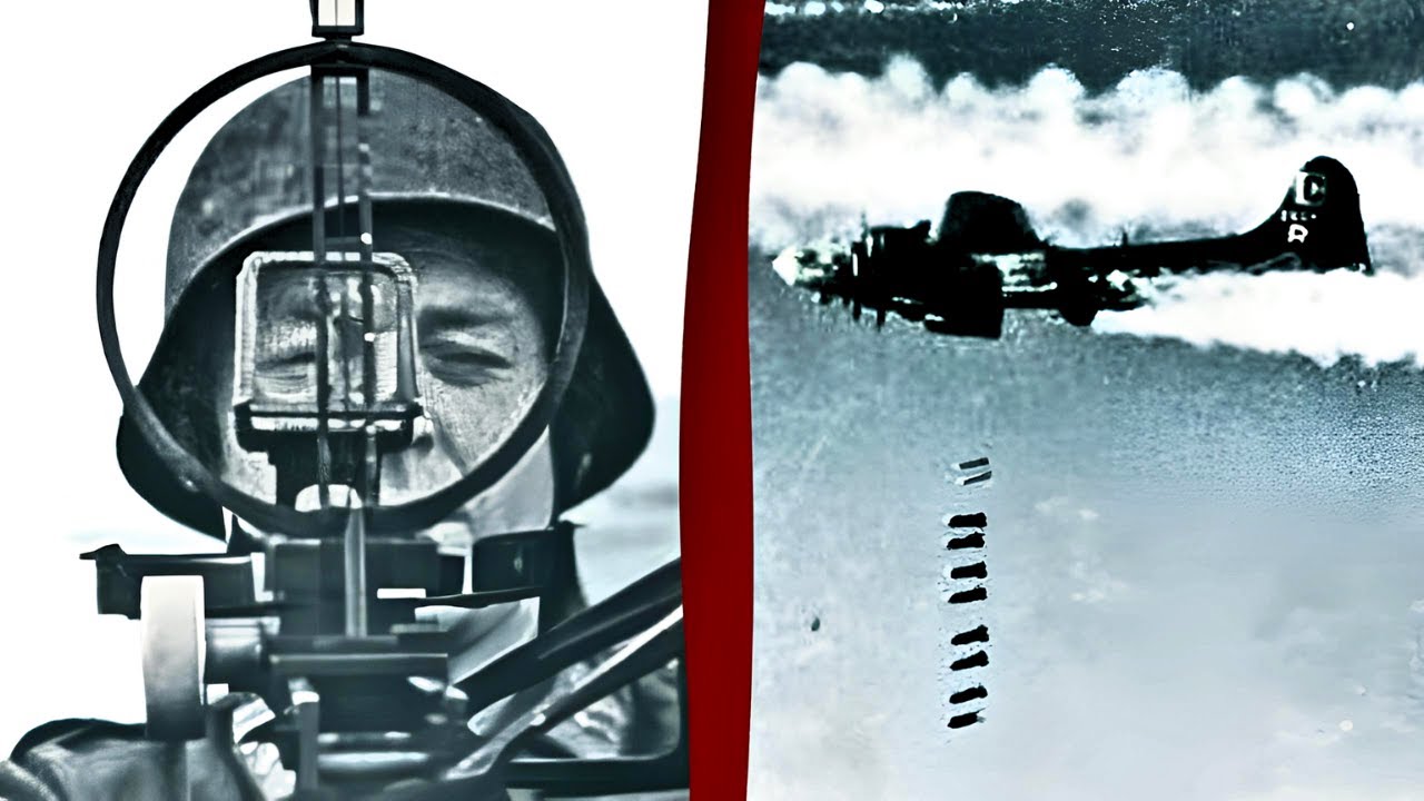 How B-17 Flying Fortress Decimated German FLAK Crews