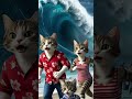 Surviving The Storm #9cutecat #shorts #cat #funny #catai #kitten #story