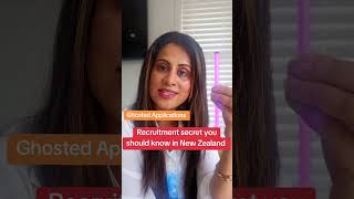 Ghosted Application, recruitment secret #nzjobs #NewZealandJobs #doitrightnz