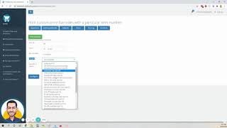 Mass printing barcodes for uncounted inventory in ThriftCart