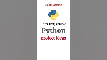 3 Unique Minor Project Topic using Python | #cseprojects #minorprojects #collegeproject