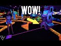 Super Tough Blacklight Mini Golf Course | Back to Back Hole In One!