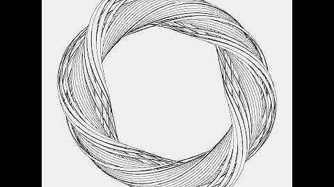 Crumbling torus. Draw by openFrameworks