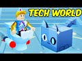 New tech world is finally here in roblox pet simulator 99