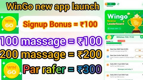 Wingo app se paise kaise kamaye | new earningapp winGo I rupee rush jaisa dusra app today