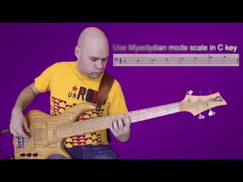 universal-bass-licks-#4-(fingers/slap)-myxolydian-mode-//-bass-guitar-lesson