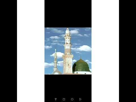 حننت الى قبر النبي محمد وراحت بروحي نحو طيبة ريح