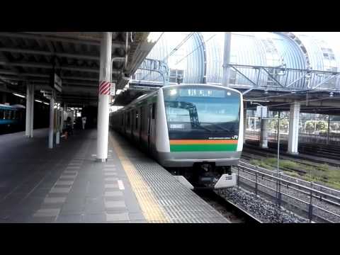 高崎線E233系E-12編成 普通高崎行きさいたま新都心発車