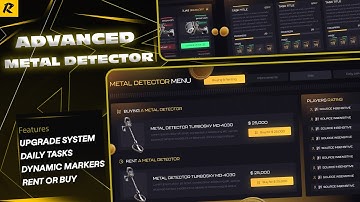 FiveM Advanced Metal Detector | Treasure Hunting