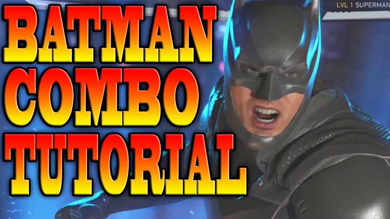 Injustice 2 BATMAN COMBOS! - BATMAN COMBO TUTORIAL - YouTube