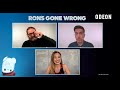 ODEON meets the cast of Ron's Gone Wrong - Zach Galifianakis and Ed Helms
