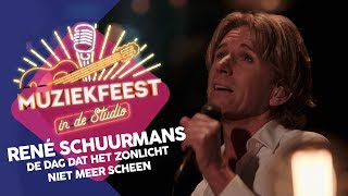 Miniatura de vídeo de "René Schuurmans -  De dag dat het zonlicht niet meer scheen | Live in Muziekfeest in de Studio 2019"