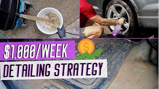 The Simplest & Most Profitable Detailing Business Strategy | $1,000 Per Week