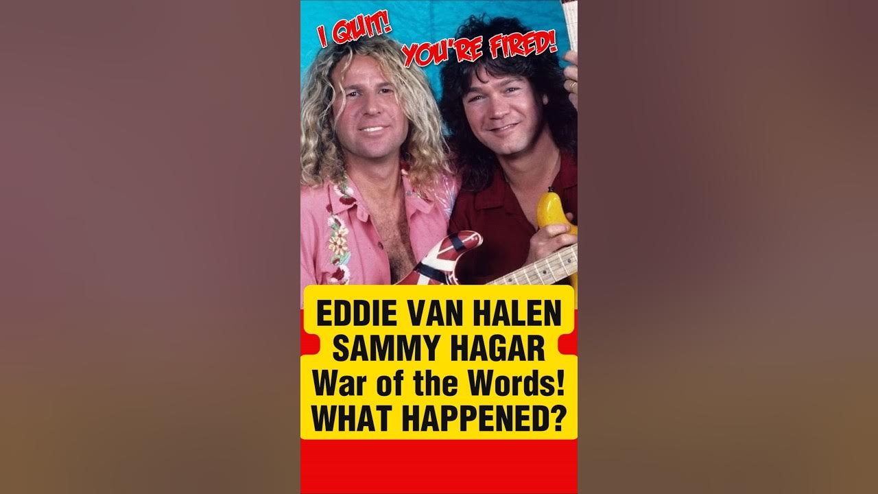 Eddie Van Halen, Sammy Hagar, Did He Quit? Was He Fired? #vanhalen #classicrock #eddievanhalen Eddie Van Halen, Sammy Hagar, Did He Quit? Was He Fired? #vanhalen #classicrock #eddievanhalen