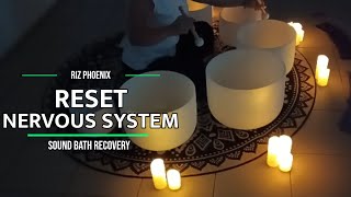 Nervous System Reset | Sound Bath | Crystal Singing Bowl