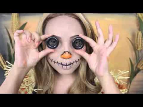 Creepy Scarecrow Makeup (Halloween 2015) 