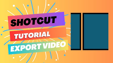 SHOTCUT Tutorial For Beginners: Export Video For YouTube #4