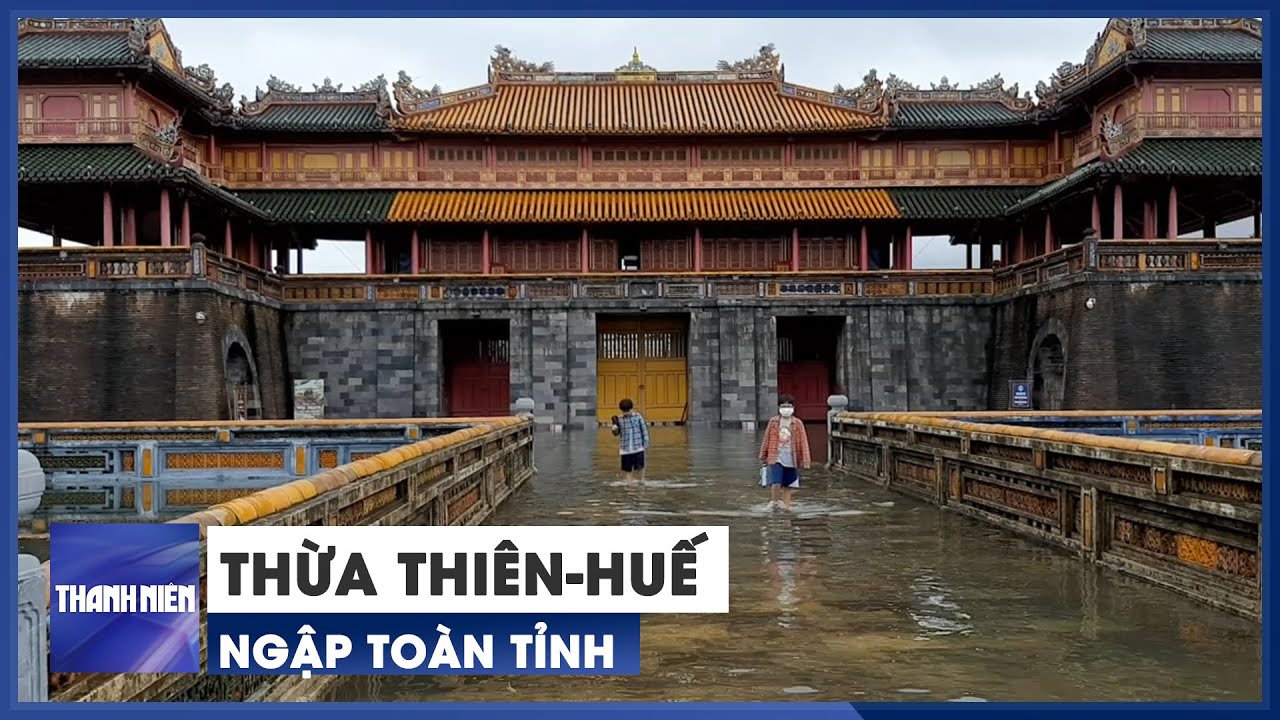 Thừa Thiên-Huế ngập diện rộng trên toàn tỉnh vì mưa... - youtube
