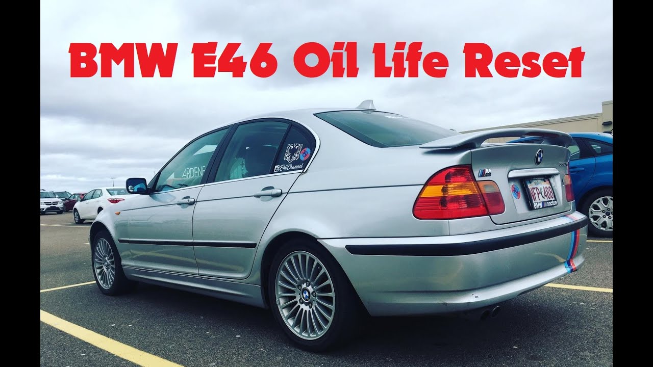 BMW E46 Oil Life Reset - YouTube