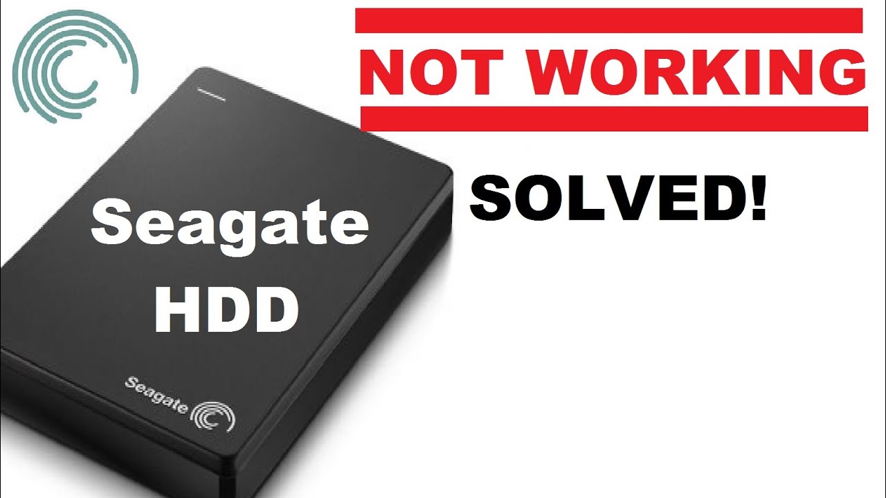 seagate external hard drive drivers download