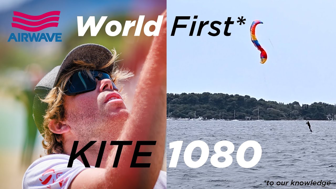 World First Kite 1080 - Maxime Nocher