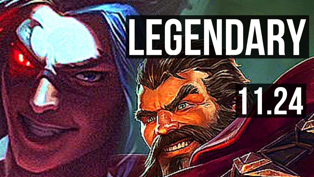 KAYN vs GRAVES (JNG) | Penta, Legendary, 18/2/5, 6 solo kills, 900K mastery | EUW Diamond | 11.24