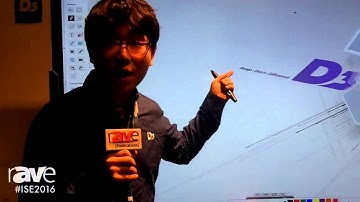 ISE 2016: DigiZoo Demonstrates D3 Flat Touch Display