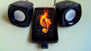 How to make a loud sound on the phone Android