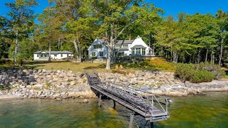 Blue Hill Maine Home for Sale | Historic Oceanfront Tudor Estate on Parker Point